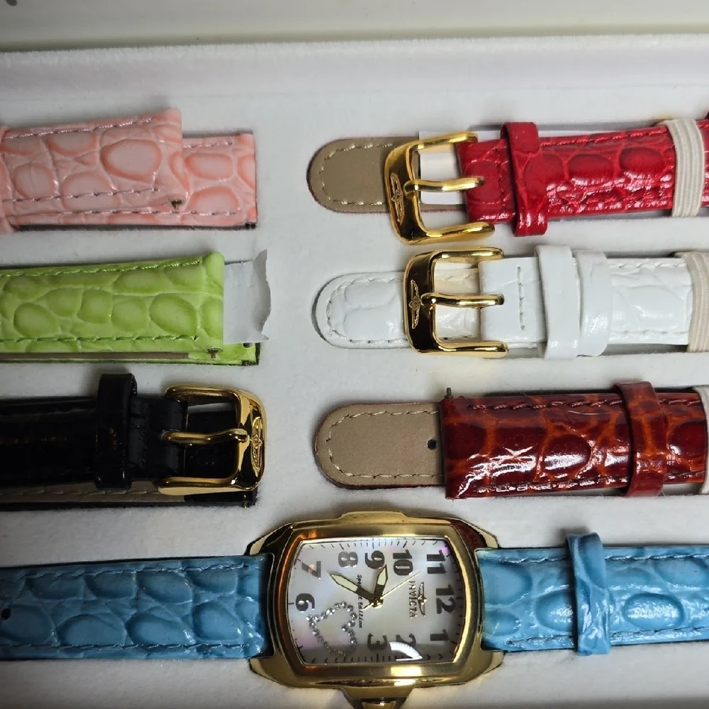 Invicta Special Edition Watch with Colorful Strap Set - Picture 4 of 4
